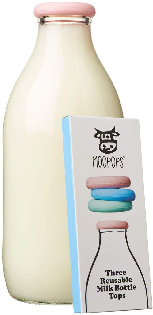 Reusable Milk Bottle Tops (1 Pint Bottles)