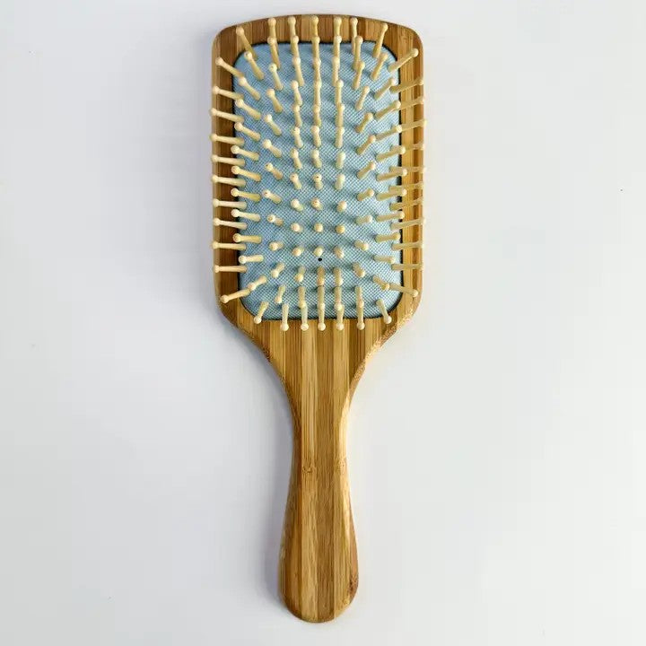 Bamboo Paddle Hair Brush
