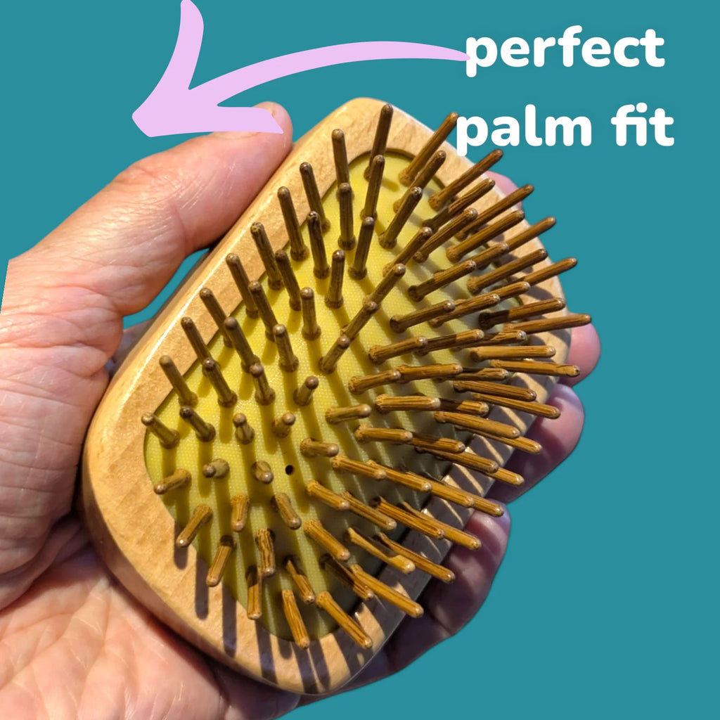 Wooden Bamboo Detangling Brush | Tangle Teezer