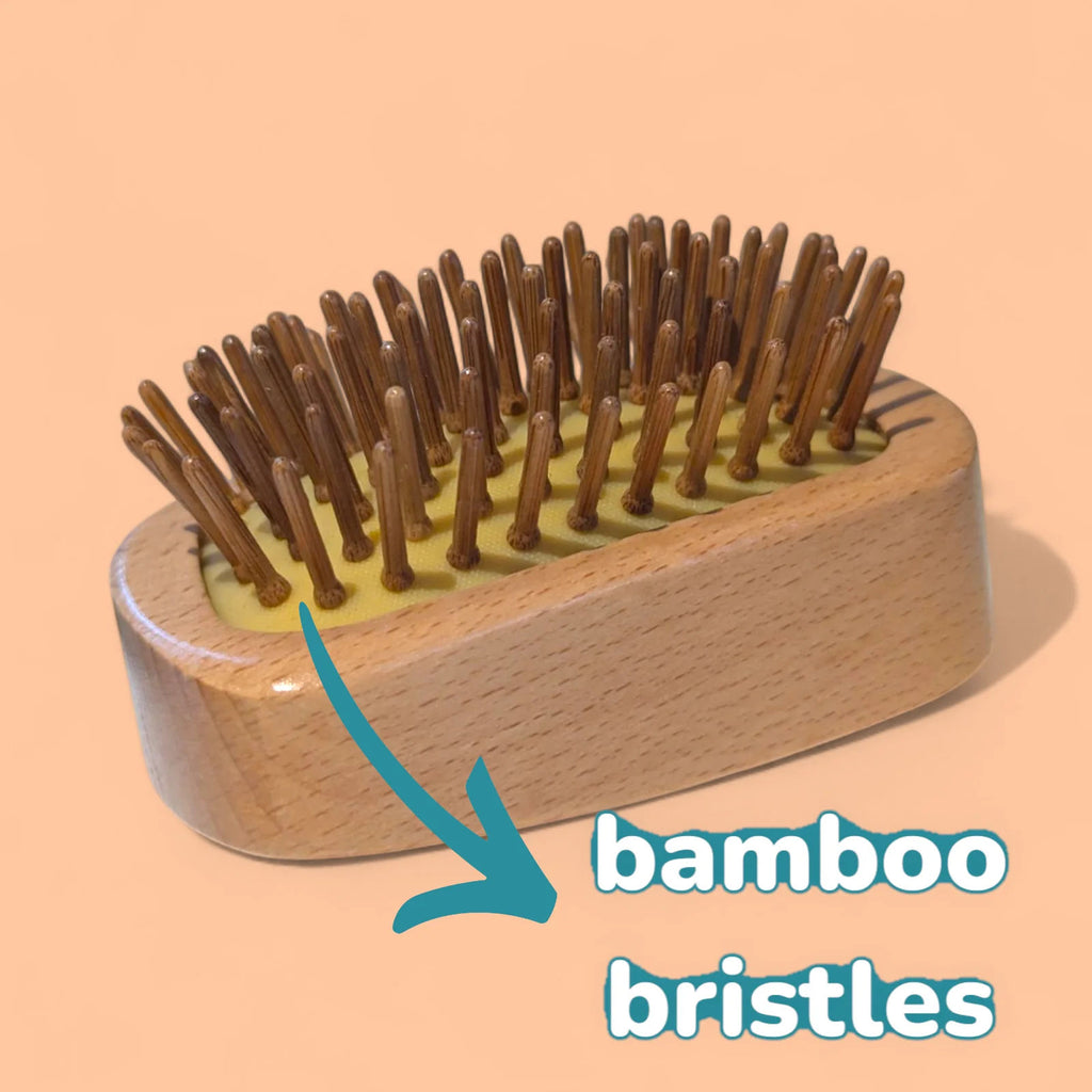 Wooden Bamboo Detangling Brush | Tangle Teezer