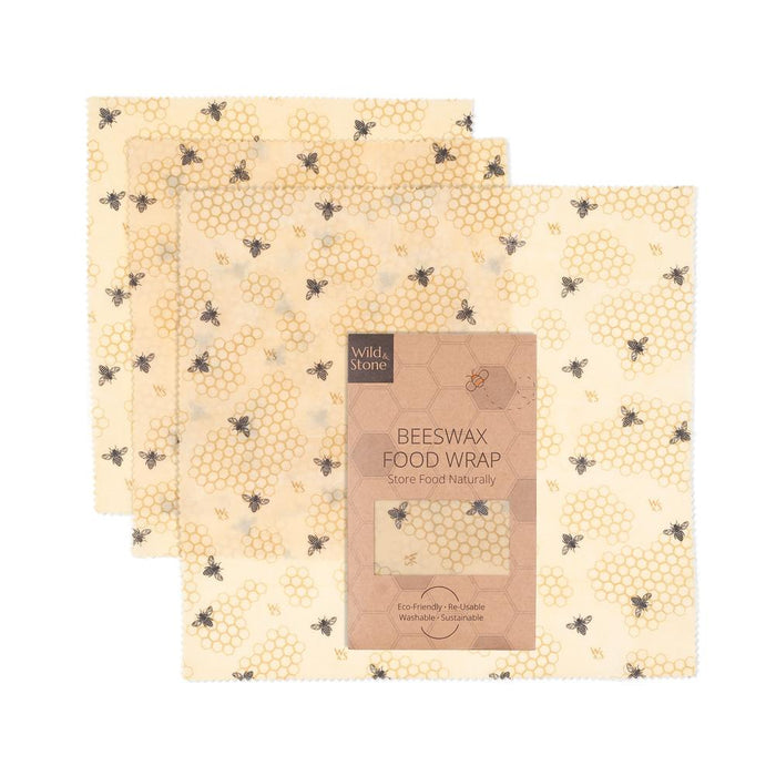 Beeswax Food Wrap Pack of 3 Honeycomb