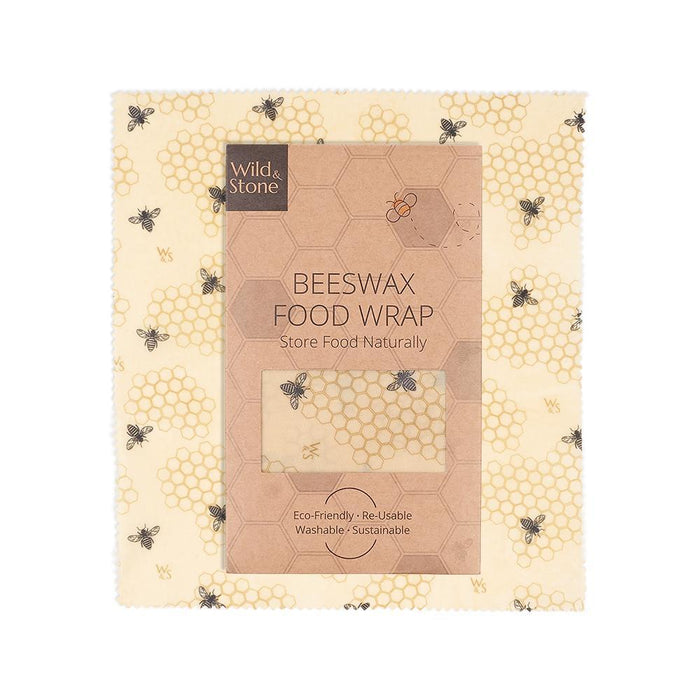 Beeswax Food Wraps - Organic & Reusable - Honeycomb - Single Trial Pack