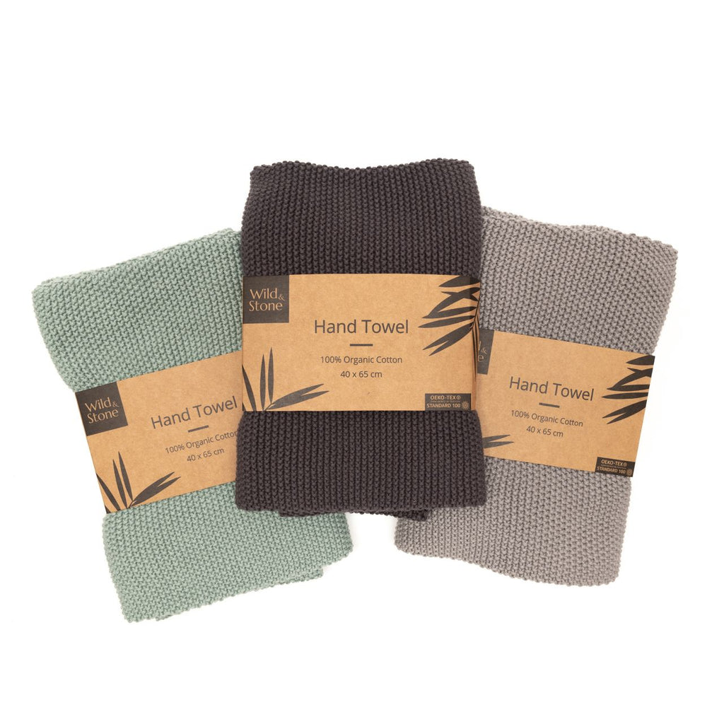 Organic Cotton Hand Towels