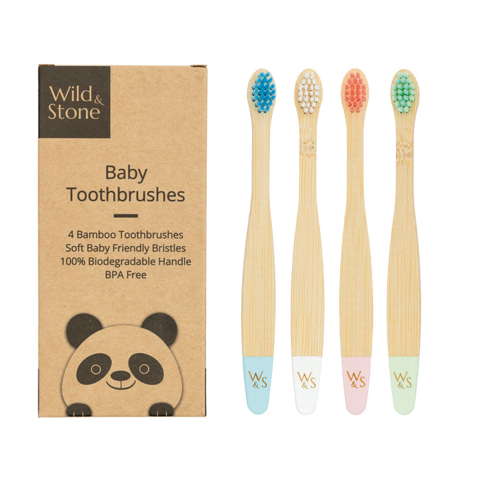 baby bamboo toothbrush 
