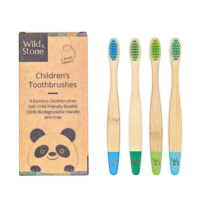 childrens-bamboo-toothbrush-4-pack-aqua
