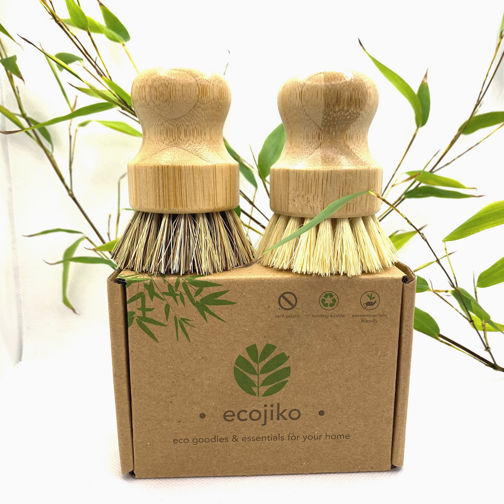 Bamboo Pot Scrubber (Set of 2)