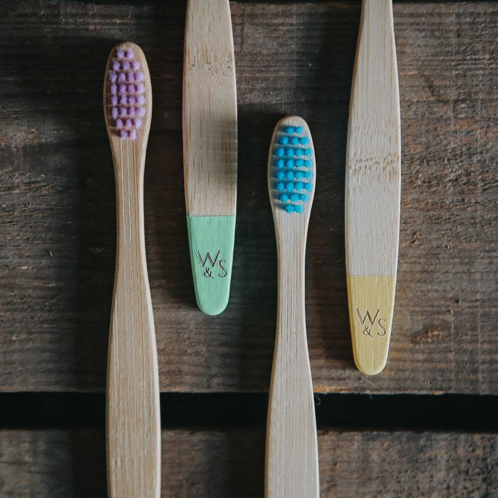 kids bamboo toothbrush