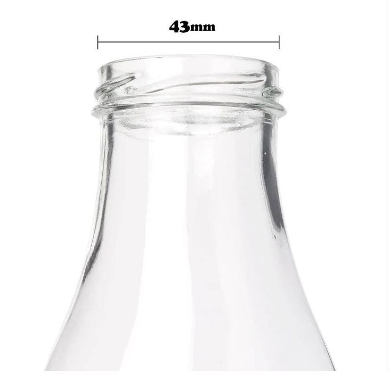 Reusable Milk Bottle Tops (1 Litre Bottles)