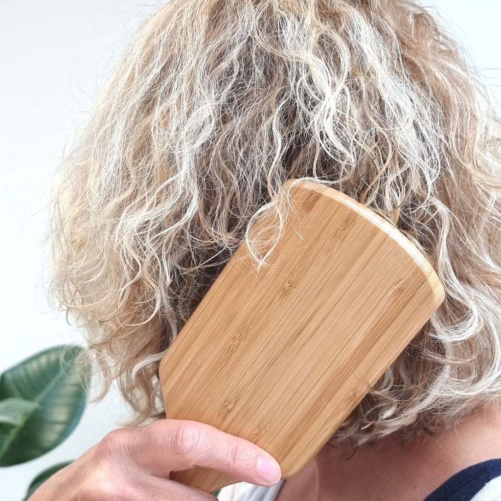 Bamboo Paddle Hair Brush