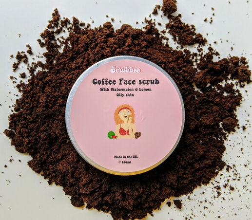 Upcycled Coffee Face Scrub (Oily Skin)