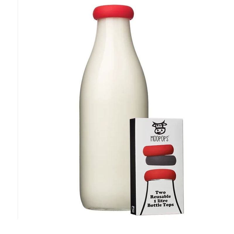 Reusable Milk Bottle Tops (1 Litre Bottles)