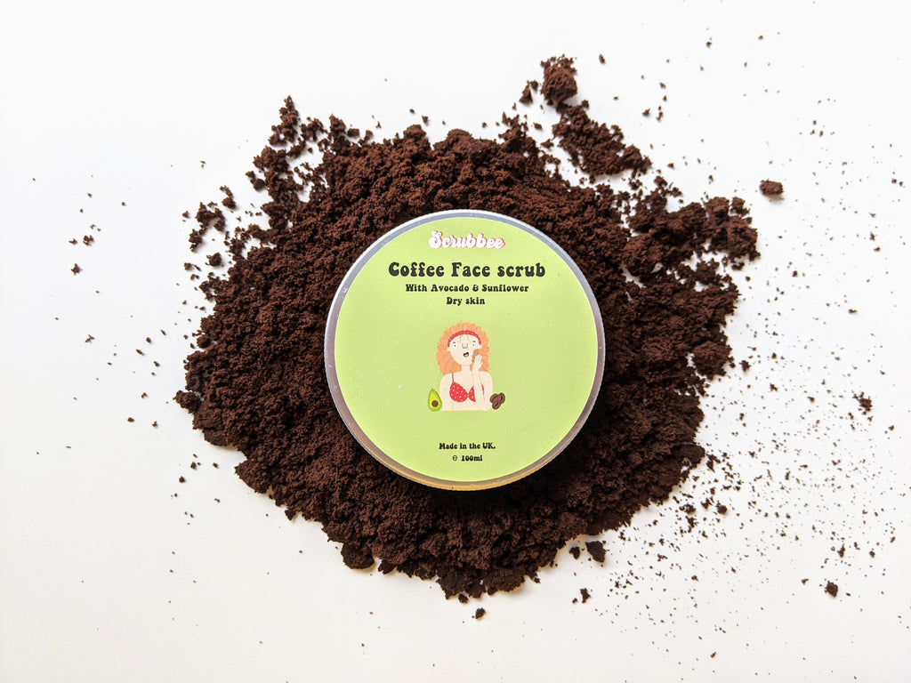 Upcycled Coffee Face Scrub (Dry Skin)