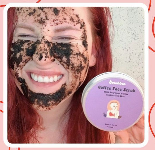 Upcycled Coffee Face Scrub (Combination Skin)