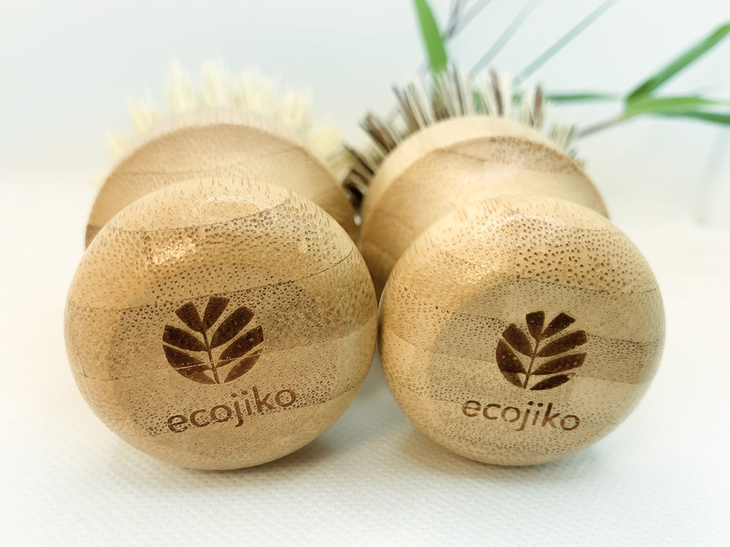 Bamboo Pot Scrubber (Set of 2)