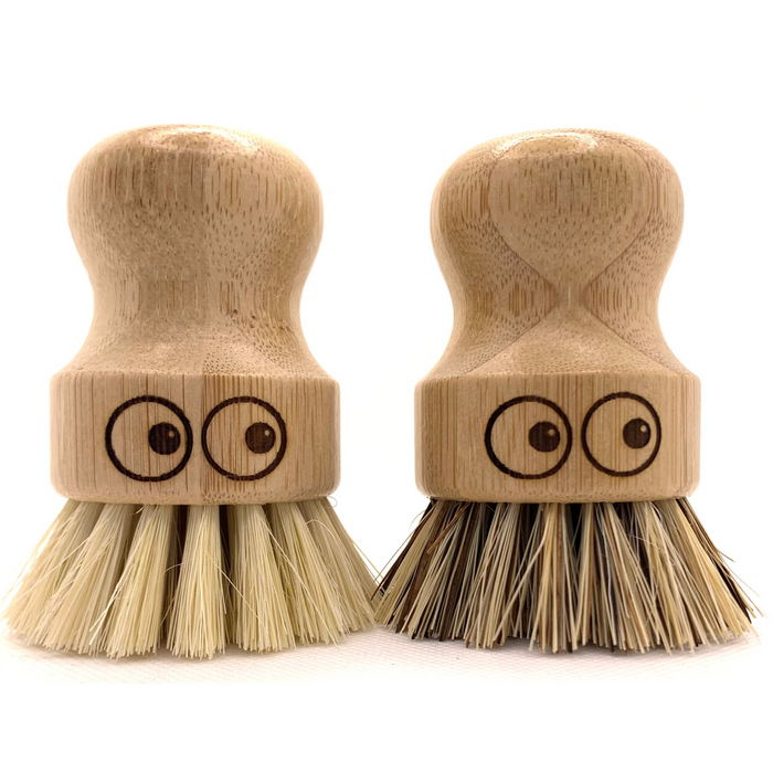 Cheeky Bamboo Pot Scrubbers (With Eyes)